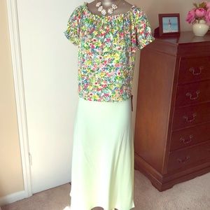 Skirt and top